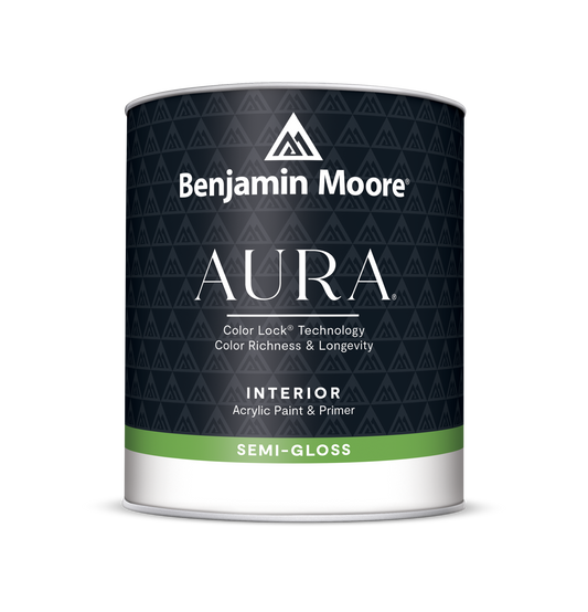 BENJAMIN MOORE AURA INTERIOR SEMI GLOSS