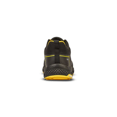 Retro scarpa antinfortunistica U-Power Fitz ESD nera con dettagli gialli