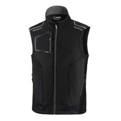 Sparco Gilet Tech Illinois vista frontale – smanicato tecnico Nylon Spandex