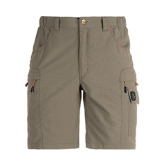 Pantaloncino da lavoro Kapriol Ghibli in Nylon Taslan colore beige, vista frontale