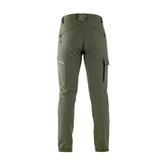 Pantalone tecnico da lavoro Kapriol Earth vista laterale con tasca cargo