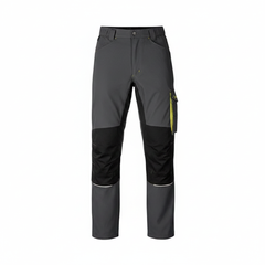 Kapriol Pantalone Kavir colore nero vista frontale slim fit