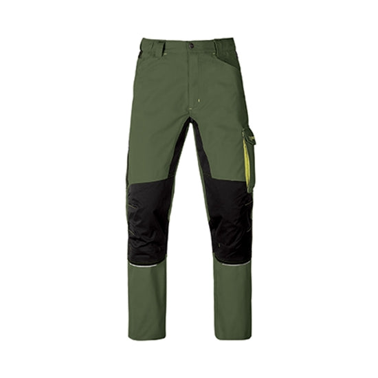 Kapriol Pantalone da Lavoro Kavir verde slim fit con tasche cargo