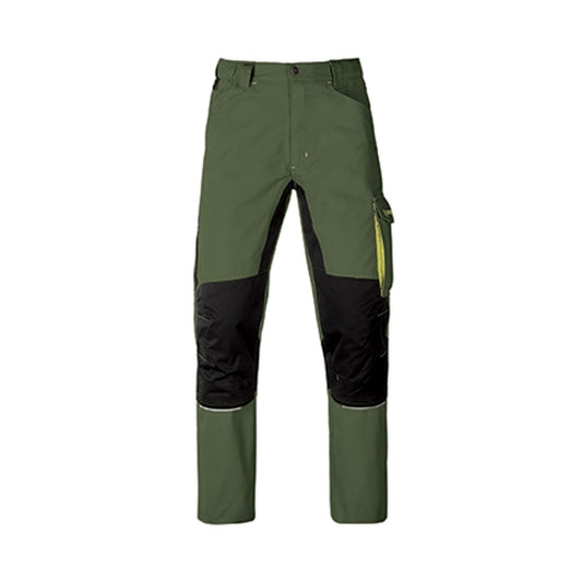 Kapriol Pantalone da Lavoro Kavir verde slim fit con tasche cargo