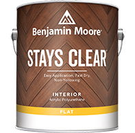 BENJAMIN MOORE STAYS CLEAR FLAT